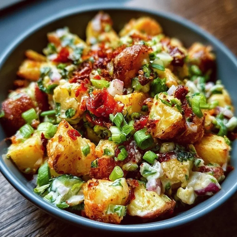 Knuspriger Kartoffelsalat, das ultimative Rezept für 5 Personen