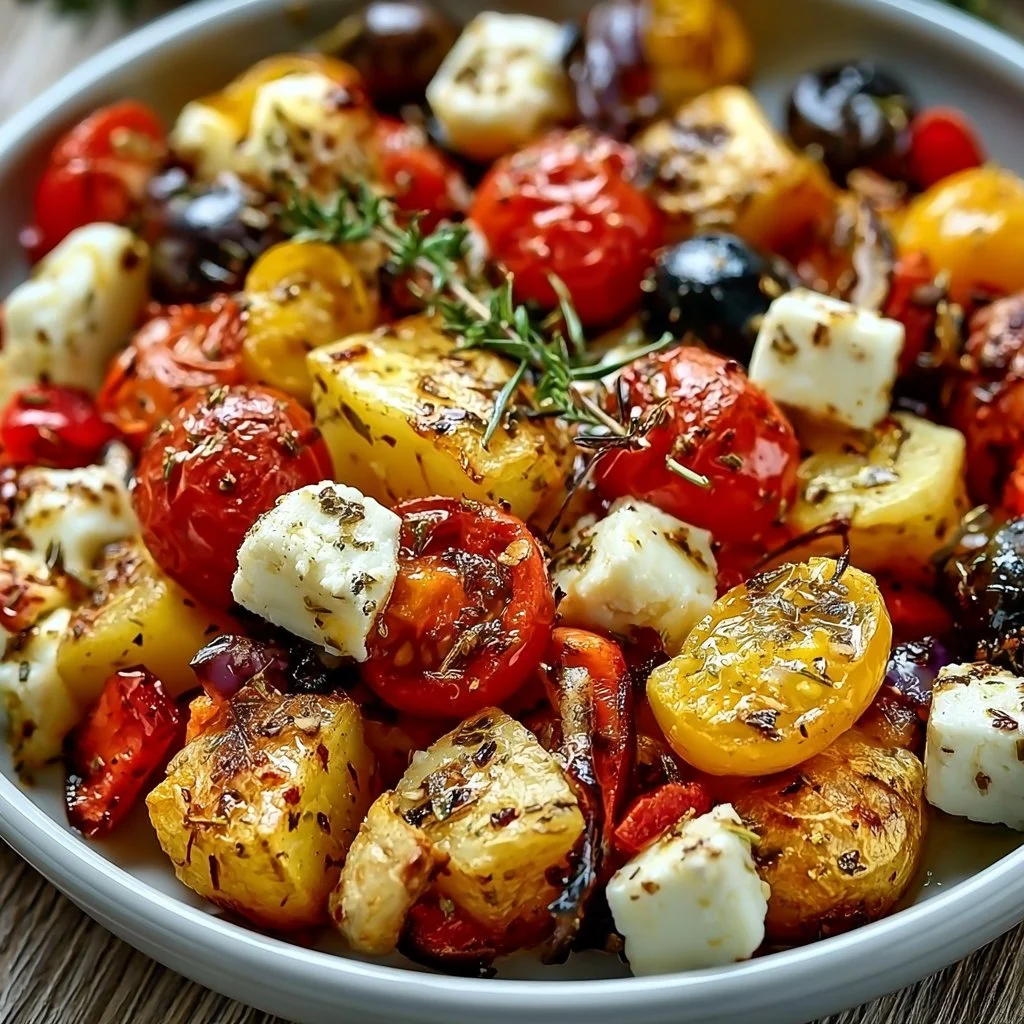 Köstliches Feta Kartoffeln Ofengemüse: Einfach und Gesund!