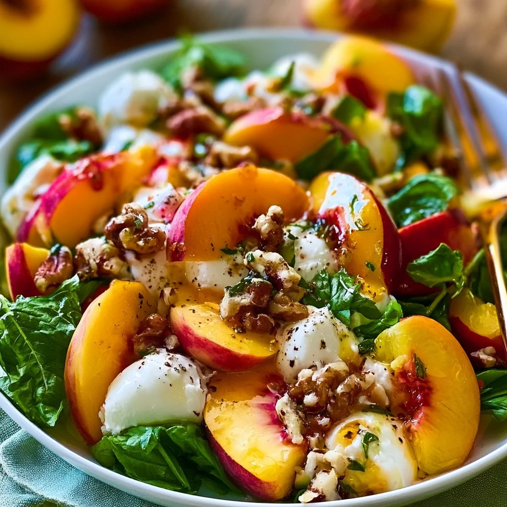 Millionaire Peach Salad is a Must-Have Summer Dish