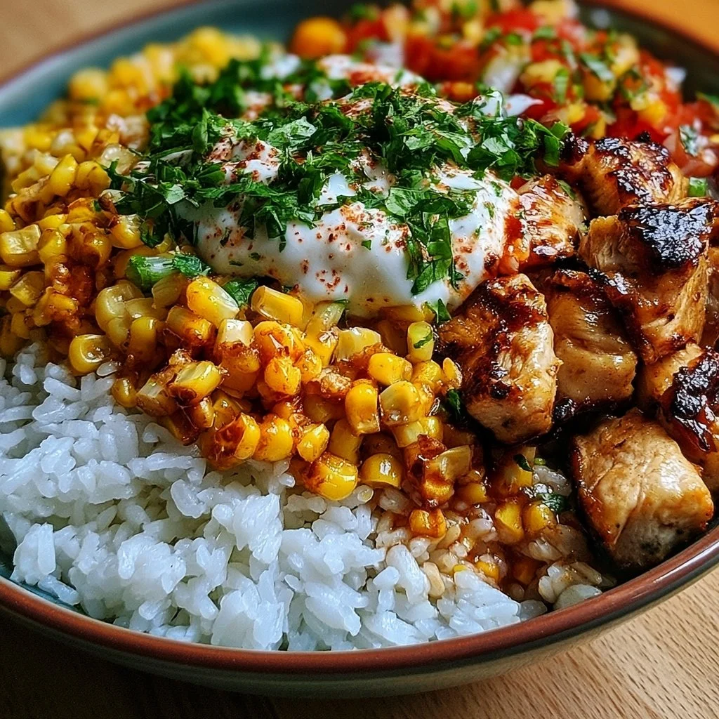 Street Corn Hähnchen Reis Bowl: Ein Unglaubliches Ultimatives Rezept
