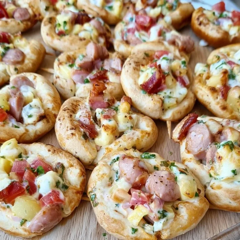 Vielfältige Fingerfood Spieße auf einem Tablett für Feiern und Partys